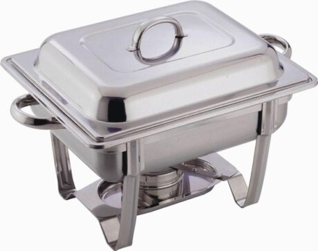 Te huur Warmhoudbak/plaat – Chafing Dish – Au bain Marie – Buffet warmer – klein 4,5 liter