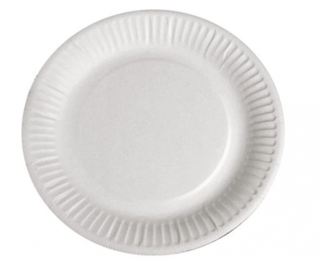 Diner bord karton 10 stuks