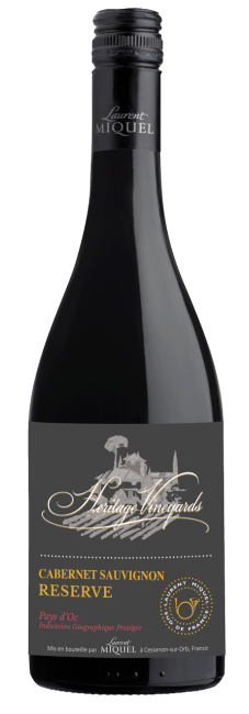 Laurent Miquel Héritage Vineyards Cabernet Sauvignon Réserve
