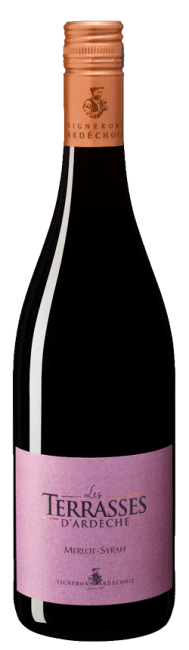 Les Terrasses D’Ardèche Merlot-Syrah